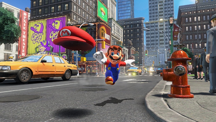 Super Mario Odyssey — vue 3